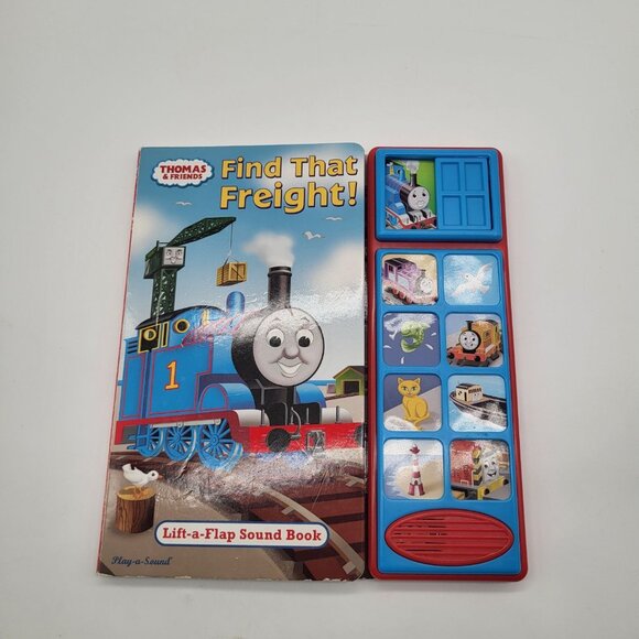THOMAS THE TANK ENGINE FIND THAT FREIGHT (Little Lift and Listen) Sound Book - Picture 2 of 9